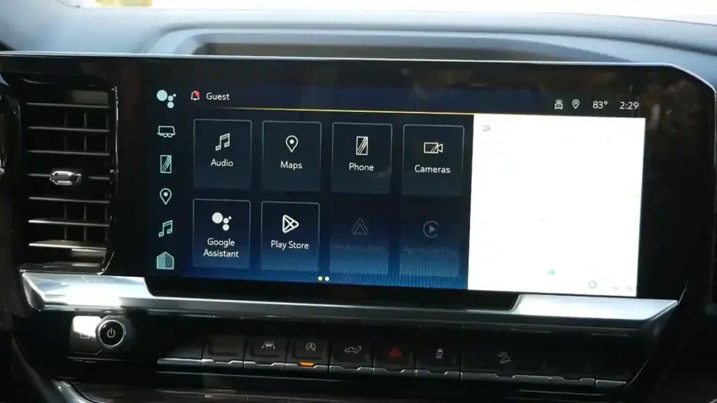 2026 Chevrolet Silverado 1500 touch screen