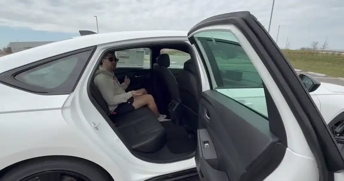 2026 Honda Accord back seat space