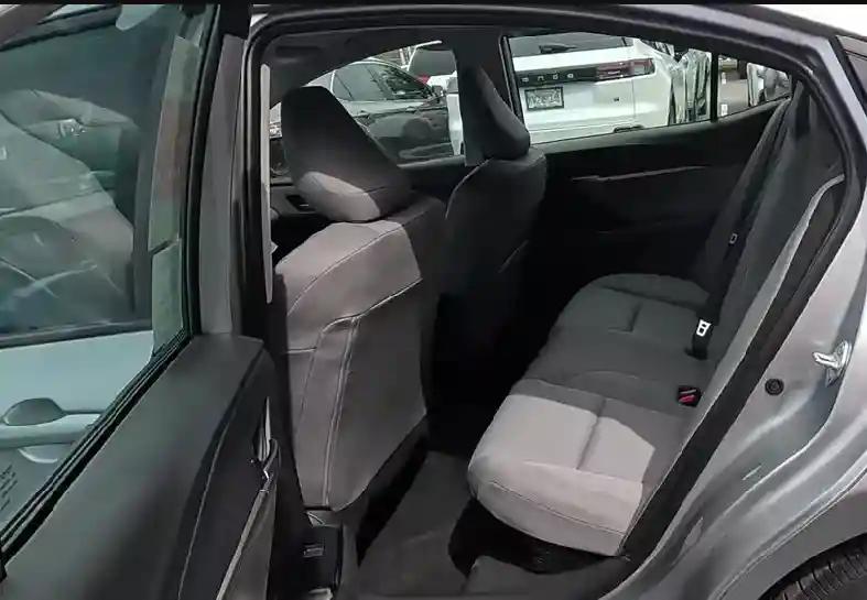 2026 Toyota Camry Hybrid back seat size