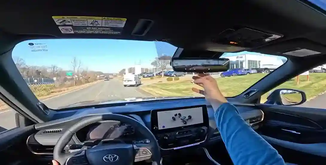 2026 Toyota Grand Highlander Driver view