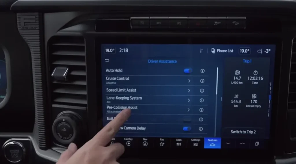 Ford F150 Infotainment