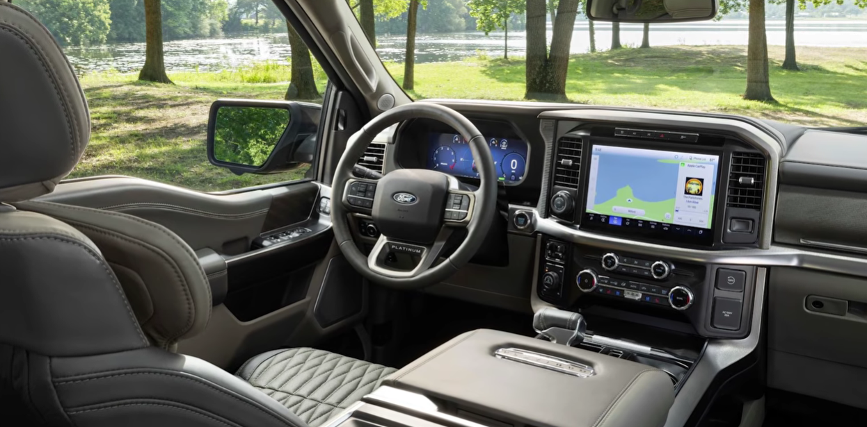 Ram 1500 steering view